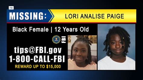 lori paige|Lori Paige has been missing for one year; how。